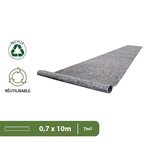 Pack and Move - Lot 15 couvertures de protection sol - 0 7 x 10 M - Travaux déménagement peinture - Anti-dérapant et hydrofuge