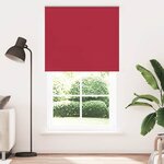 vidaXL Store enrouleur occultant rouge largeur du tissu 126 6 cm