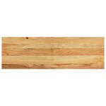 vidaXL Marches d'escalier 4 Pièces marron clair 80x25x2 cm chêne massif
