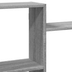 vidaXL Étagère murale sonoma gris 159x18x65 cm bois d'ingénierie