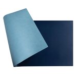 Sous Main Souple Pu Bicolore - 35x60cm - Marine/ciel - Exacompta