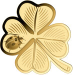 Monnaie GOOD LUCK 1/1000 Oz Medaille Or (PRÉCOMMANDE)