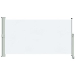 vidaXL Auvent latéral 100 polyester fer acier