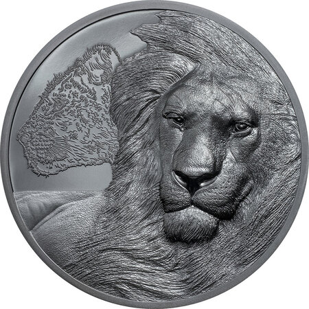 Pièce de monnaie en Argent 1500 Shillings g 62.2 (2 oz) Millésime 2021 Growing Up LIONS