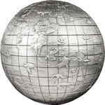 Pièce de monnaie en Argent 25 Dollars g 1000 (1 Kg) Millésime 2023 ANIMALS OF THE WORLD 3D