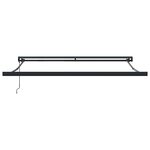 vidaXL Auvent rétractable automatique marron 300x250 cm