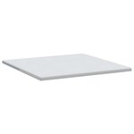vidaXL Surmatelas Blanc 180 x 200 cm Mousse à mémoire de gel