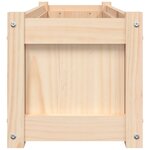 vidaXL Jardinière d'extérieur 90x31x31 cm bois de pin massif
