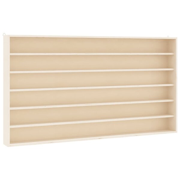 vidaXL Vitrine de collection en bois avec 6 étagères 100x8 5x55 cm