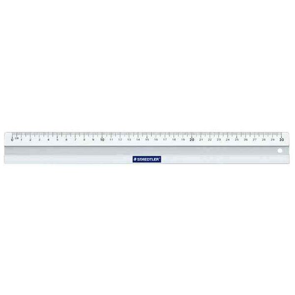 Régle en métal aluminium Anti glisse 20 cm STAEDTLER