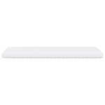 vidaXL Matelas en mousse blanc 90x220 cm 7 zones dureté 20 ILD