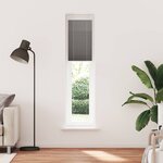 vidaXL Store plissé anthracite 50x200 cm largeur du tissu 49 4 cm