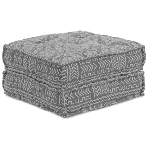 vidaXL Canapé modulaire Gris clair 70 x 70 x 36 cm tissu