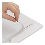 Pochette carton plat blanche à fermeture adhésive 29 3x37 3 cm (lot de 100)