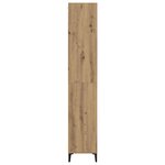 vidaXL Haut Armoire Chêne artisanal 69 5 x 34 x 180 cm