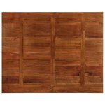 vidaXL Dessus de table 110x80x2 5cm rectangulaire bois massif récupéré