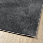 vidaXL Tapis OVIEDO à poils courts anthracite 140x200 cm