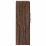vidaXL Buffet haut chêne marron 30x42 5x124 cm bois d'ingénierie