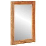 vidaXL Ensemble de mobilier de salle de bain avec étagère 2 Pièces Marron