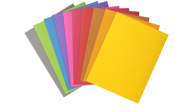 Paquet de 30 sous-chemises 22x31 cm ROCK'S 80 g assorties EXACOMPTA