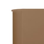 vidaXL Paravent 9 panneaux Tissu 1200 x 160 cm Taupe