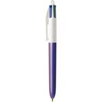 Boîte 12 stylos 4 couleurs Pearl assortis