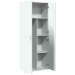 vidaXL Buffet haut blanc 70x35x180 cm bois d'ingénierie