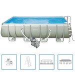 Intex Ensemble de piscine rectangulaire 549 x 274 x 132 cm 28352GN