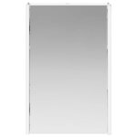 vidaXL Armoire Miroir de Salle de Bain Blanc 33 x 11 5 x 50 cm