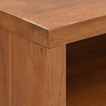 Vidaxl meuble tv 90x30x40 cm bois de teck massif