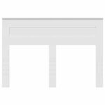 vidaXL Tête de lit Blanc 150 cm Bois d'ingénierie