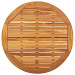 vidaXL Table de jardin 85x85x75 cm Bois d'acacia solide
