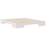 vidaXL Cadre de lit Blanc 180 x 200 cm