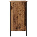 vidaXL Armoire lavabo vieux bois 60x30x60 cm bois d'ingénierie