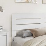 vidaXL Tête de lit Blanc 180 cm Bois d'ingénierie