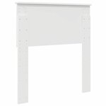 vidaXL Tête de lit avec tête de lit Blanc 80 cm Bois d'ingénierie