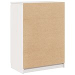 vidaXL Buffet Blanc 60x36x84 cm Bois de pin massif