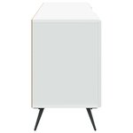 vidaXL Meuble TV Blanc 150 x 31 x 50 cm Bois d'ingénierie