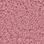 vidaXL Duvet d'hiver Rose 140 x 220 cm Microfibre et polaire Teddy