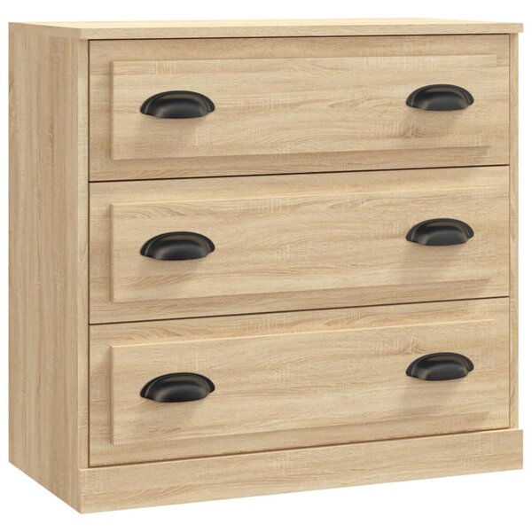 vidaXL Buffet chêne sonoma 70x35 5x67 5 cm bois d'ingénierie
