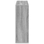 vidaXL Buffet avec tiroir Gris Sonoma 73 5 x 24 x 69 5 cm