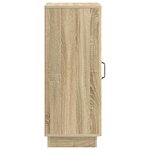 vidaXL Buffet Chêne Sonoma 33 x 34 5 x 87 cm Bois d'ingénierie