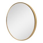 Miroir mural rond diamètre 40 cm doré 03_0008812