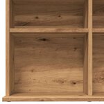 vidaXL Armoire à CD chêne artisanal 100x23x89 5 cm bois d'ingénierie