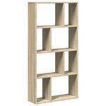 vidaXL Bibliothèque chêne sonoma 60x20x120 cm bois d'ingénierie