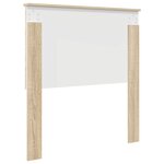 vidaXL Tête de lit Chêne Sonoma 90 cm Bois d'ingénierie