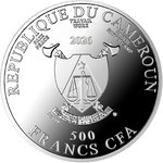 Monnaie GABRIEL Archangels Argent 500 Francs Cameroon 2026 (PRÉCOMMANDE)
