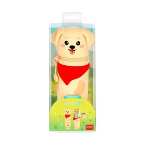Legami KA0025 - Trousse 2 en 1 en Silicone Golden "Fur-ever Friends" - Kawaii