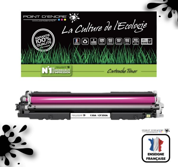 130A / CF350A - MAGENTA - Grande capacité