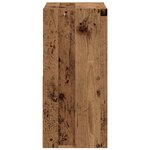 vidaXL Table de chevet Bois ancien 35 x 32 x 68 5 cm Bois d'ingénierie